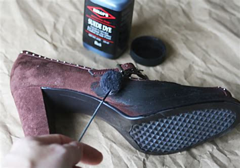 can you dye fake suede shoes|how to dye faux suede.